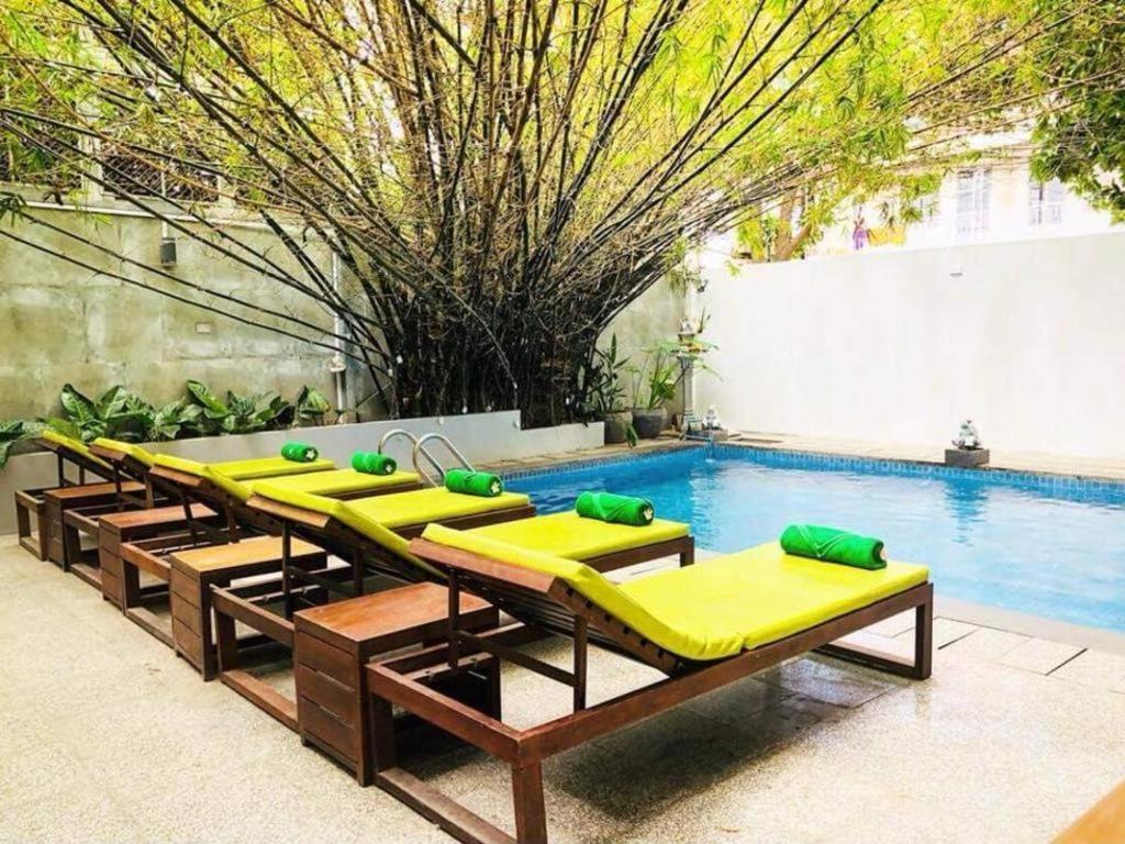 Hotel Bamboo9 Boutique Phnom Penh Esterno foto